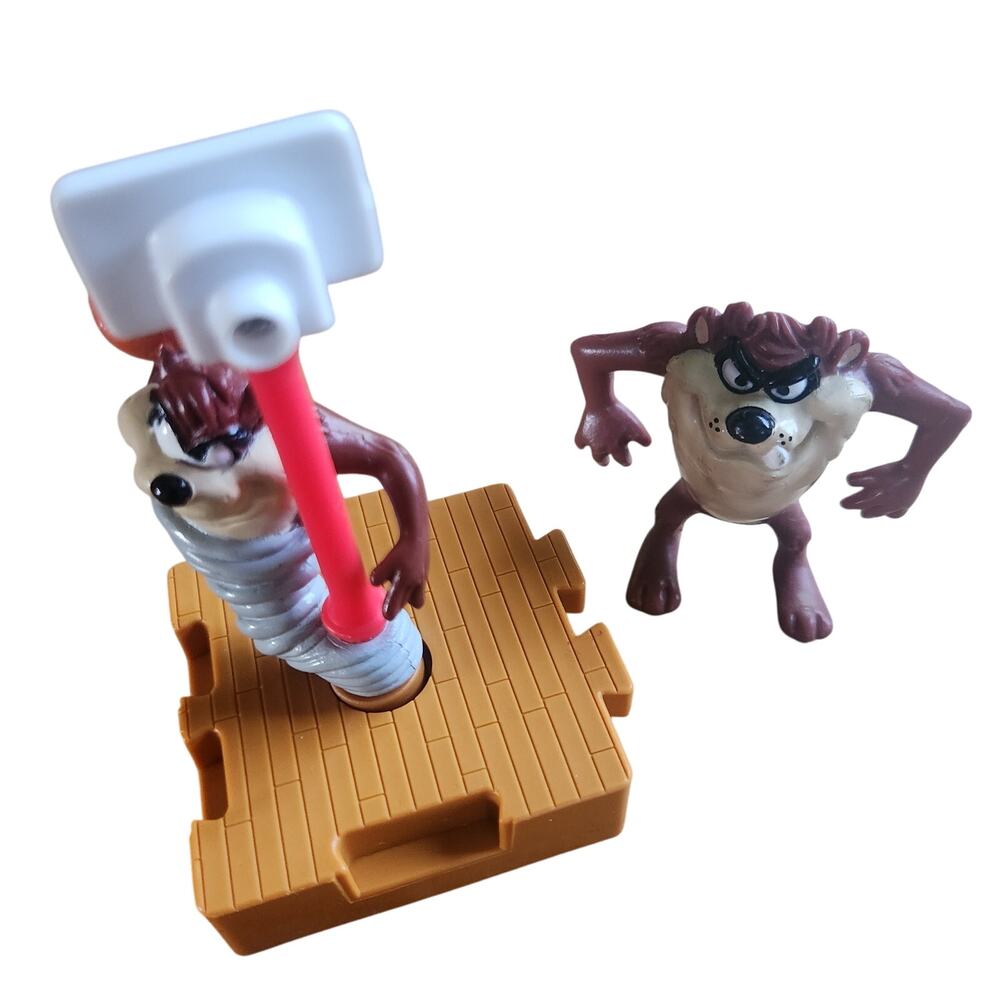 Lot of 2 Vintage Tasmanian Devil toys